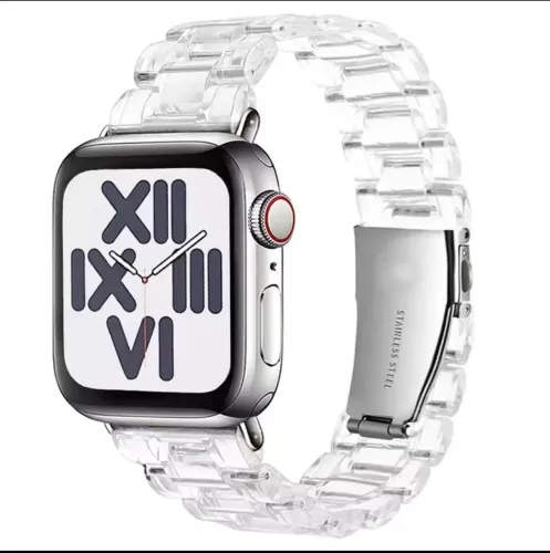 Pulseira pra AppleWatch transparente 38 a 41mm