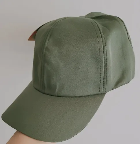 Boné importado novo liso verde 