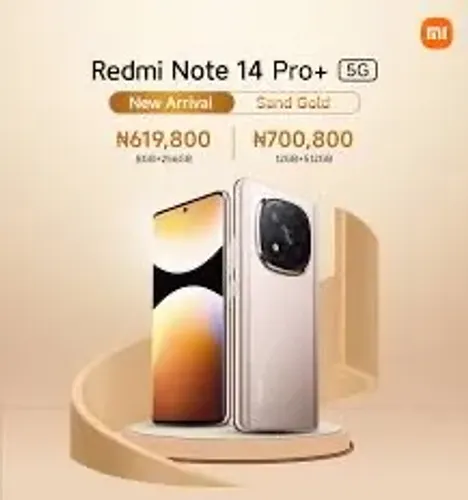 Celular Note 14 Pro Plus NFC 5G 512/12 Ram Novo Lacrado Global Entregamos Grátis Gold 