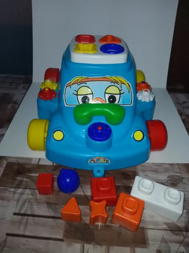 Carrinho interativo, grande, 50 cms