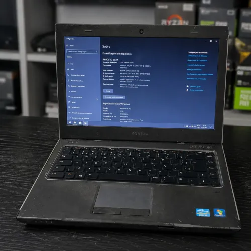 Notebook Dell Vostro i5 | SSD 128GB | 4GB RAM | Windows 10 Pro | Pronto para Uso
