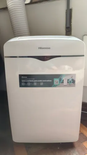 AR-CONDICIONADO PORTÁTIL HISENSE 12.000 BTUs