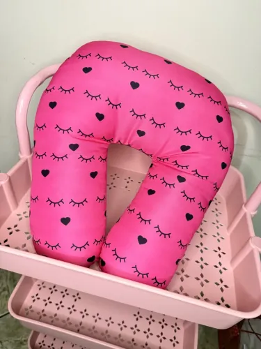 Almofada de pescoço para cílios.