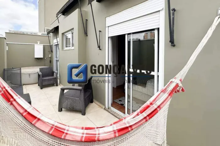 Apartamento Cobertura à venda em São Bernardo do Campo (Nova Petrópolis) 2 suítes Varand