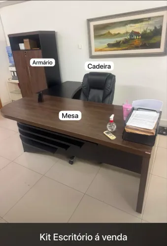 CONJUNTO ESCRITÓRIO COMPLETO