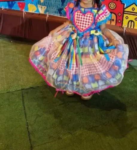 Vestido de quadrilha junina