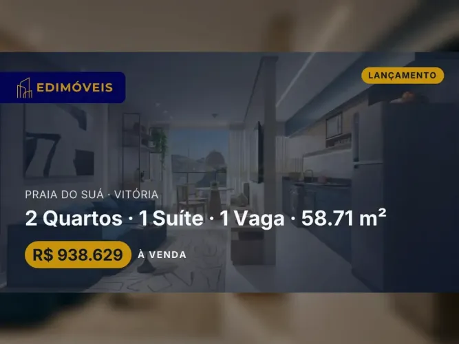 Seu Espaço Ideal: Apartamento de 2 Quartos na Praia do Suá - Venha Conhecer!