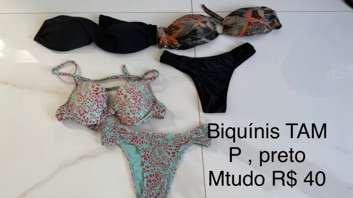 Biquínis TAM P