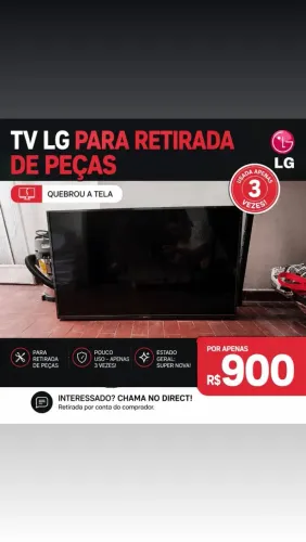Tv LG 43 polegadas 
