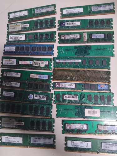 22 Memorias rams ddr1 ddr2 e ddr3