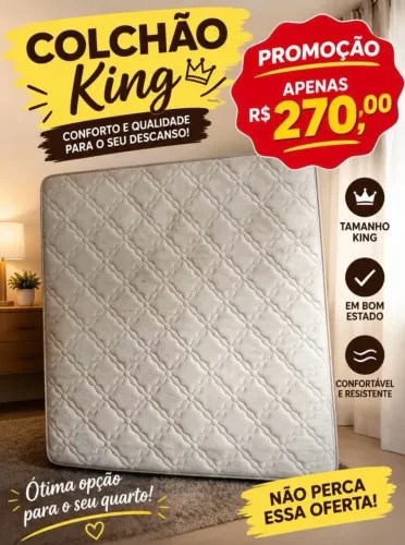 Colchão Casal King