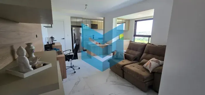 Apartamento com 1 dormitório para alugar, 49 m² por R$ 4.040,00/mês - Além Ponte - Sorocab
