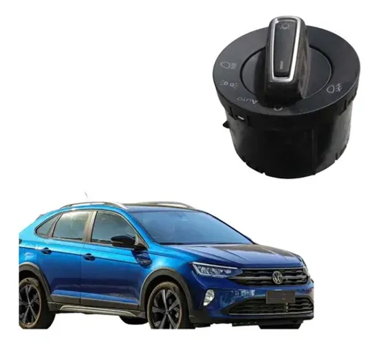 Botão Luz Farol Painel Vw Nivus 2020 2021 2022 2023