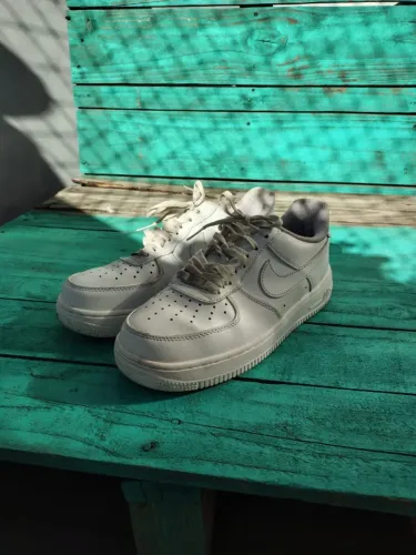 Nike Air Force 1 Low Branco Original - Tamanho 38