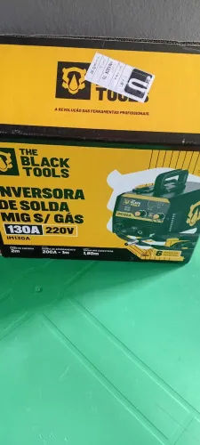 Maquina de solda mig sem gas 130A(nova na caixa)
