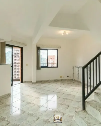 DUPLÉX 84M2 ÁREA ÚTIL SALA 2 AMBIENTES,VARANDA,LAVABO,2 DORMITÓRIOS,2 BANHEIROS,VARANDAS, 