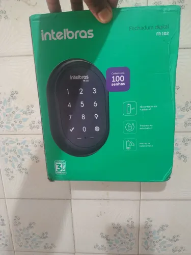 FECHADURA DIGITAL INTELBRAS FR102 NOVA