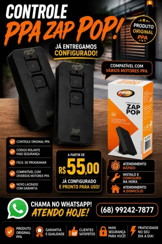 Controle ppa original com garantia 