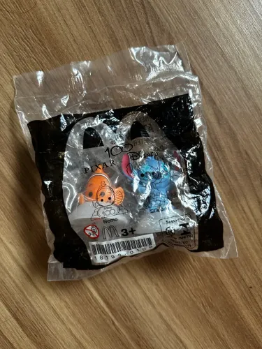 14 pares de brinquedos Disney 100 anos Mc Donalds - Total 28 brinquedos