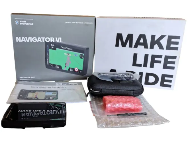 Gps Garmin Navigator Vi Bmw Motorrad Gs R1200 F850 R1300 Preto Sim
