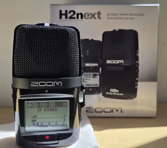 Gravador Zoom H2n / H2next Handy Recorder na Caixa - Estado de Novo