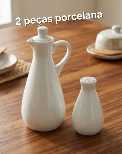 Itens de porcelana