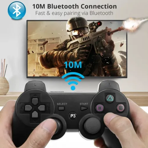 Controle bluetooth ps3 pc android na promoção 