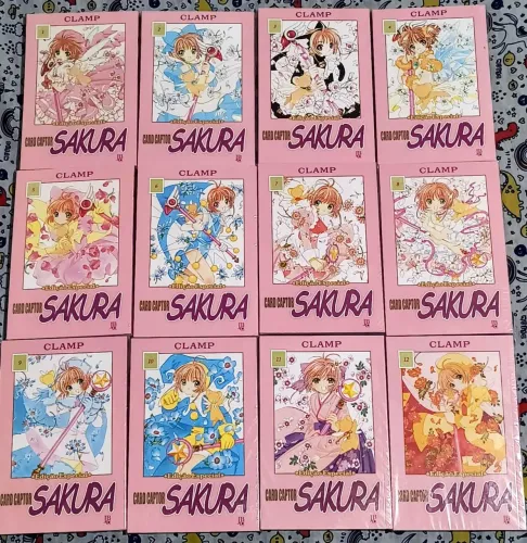Coleção de Sakura CardCaptors Edição Especial [COMPLETO] Vols. 1 ao 12 Editora JBC, Shoujo