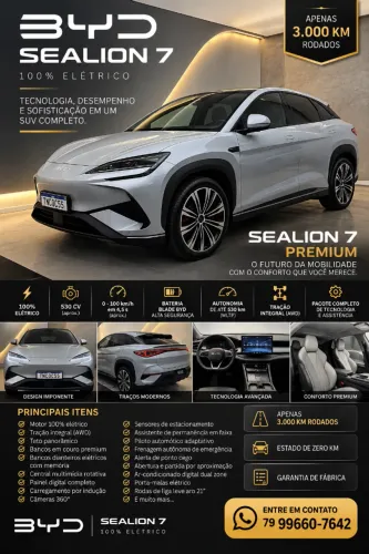 BYD Sealion 7 AWD (Elétrico) 2027
