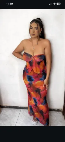 Conjunto tule novo