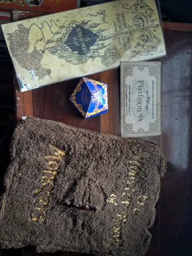 Itens de decoração Harry Potter