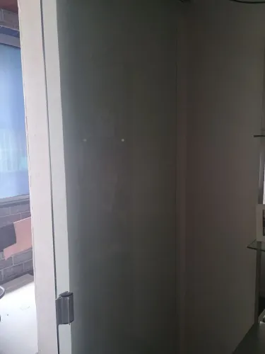 Portas de correr de vidro temperado