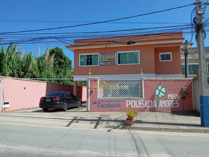 Pousada com 10 quartos, próximo da praia de Costazul e do Centro de Rio das Ostras, 400 m²