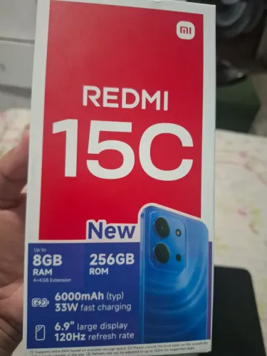 REDMI 15 C 256 GB NOVO!! MOTIVO VENDA COMPREI UM IPHONE