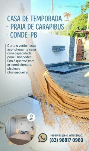 Casa em Carapibus, Conde-PB