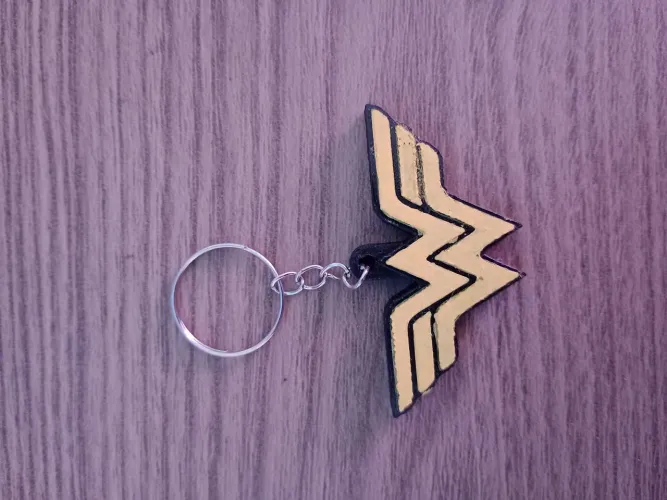 Chaveiro Personalizado Mulher Maravilha