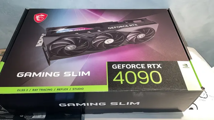 Placa de Vídeo MSI NVIDIA GeForce RTX 4090 24gb DDR6X Gaming Slim
