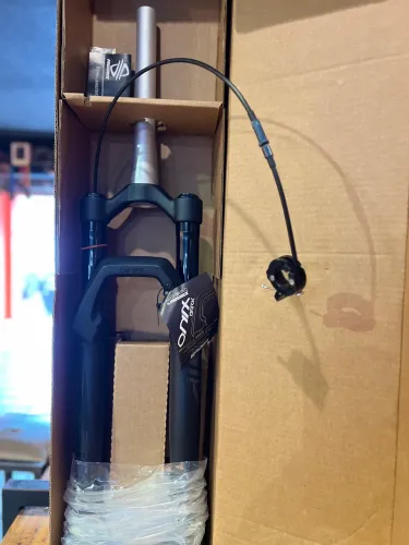 Garfo suspensão proshock ônix a ar 100mm 15/100 eixo passante 