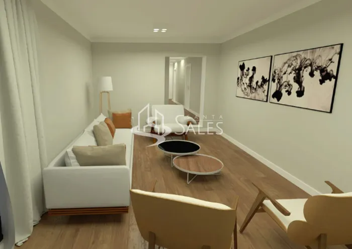 Apartamento Impecável em Higienopolis 175(m²) 3 Dorm C/ Suite
