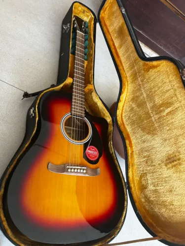 Violão Fender FA-Series Sunburst NOVO + Case Rígido | Impecável