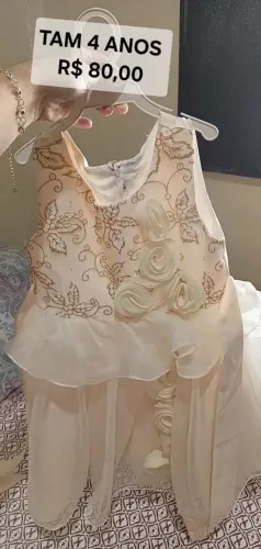 Vestido infantil 