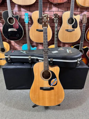 Violão Blueridge br40ce folk elétrico fishman tampo sólido ANALISO TROCAS