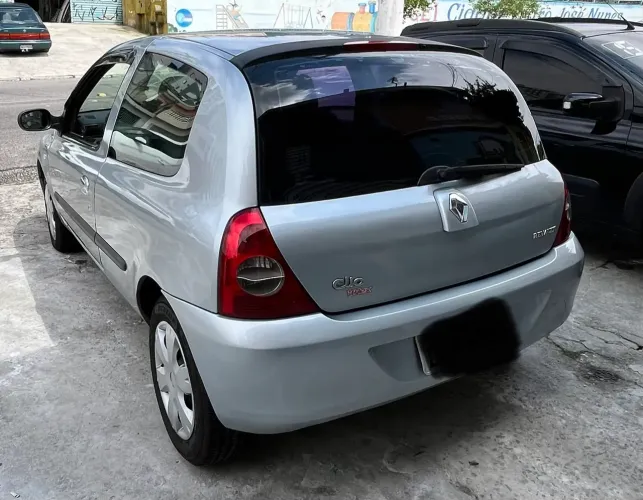 Renault Clio Authentique Hi-flex 1.0 16V 3P 2007