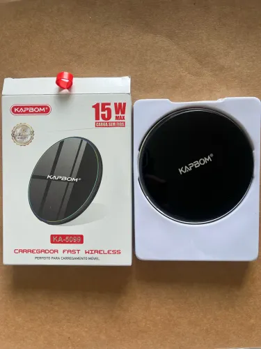 Carregador sem fio Kapbom 15W
