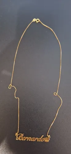 gargantilha BERNARDO ouro 18k 750