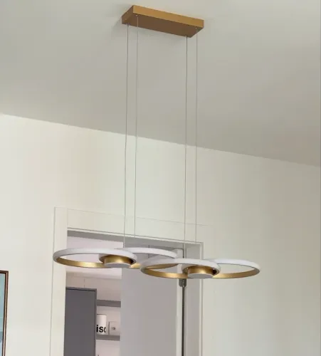 Luminária Pendente anéis led