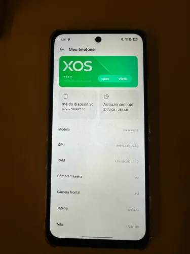 Celular Infinix SMART 10
