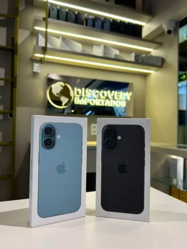 IPhone 16 128GB Novo/Lacrado 1 Ano de Garantia Apple