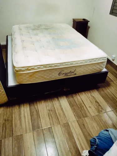Colchão Casal Mannes Crystal Bamboo (1,38m x 1,88m) - Molas Superlastic