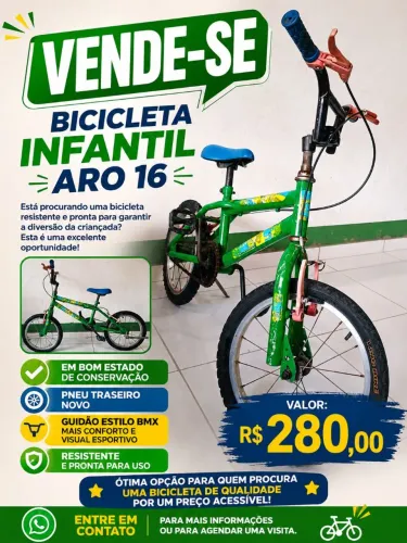 Bife infantil Aro16
